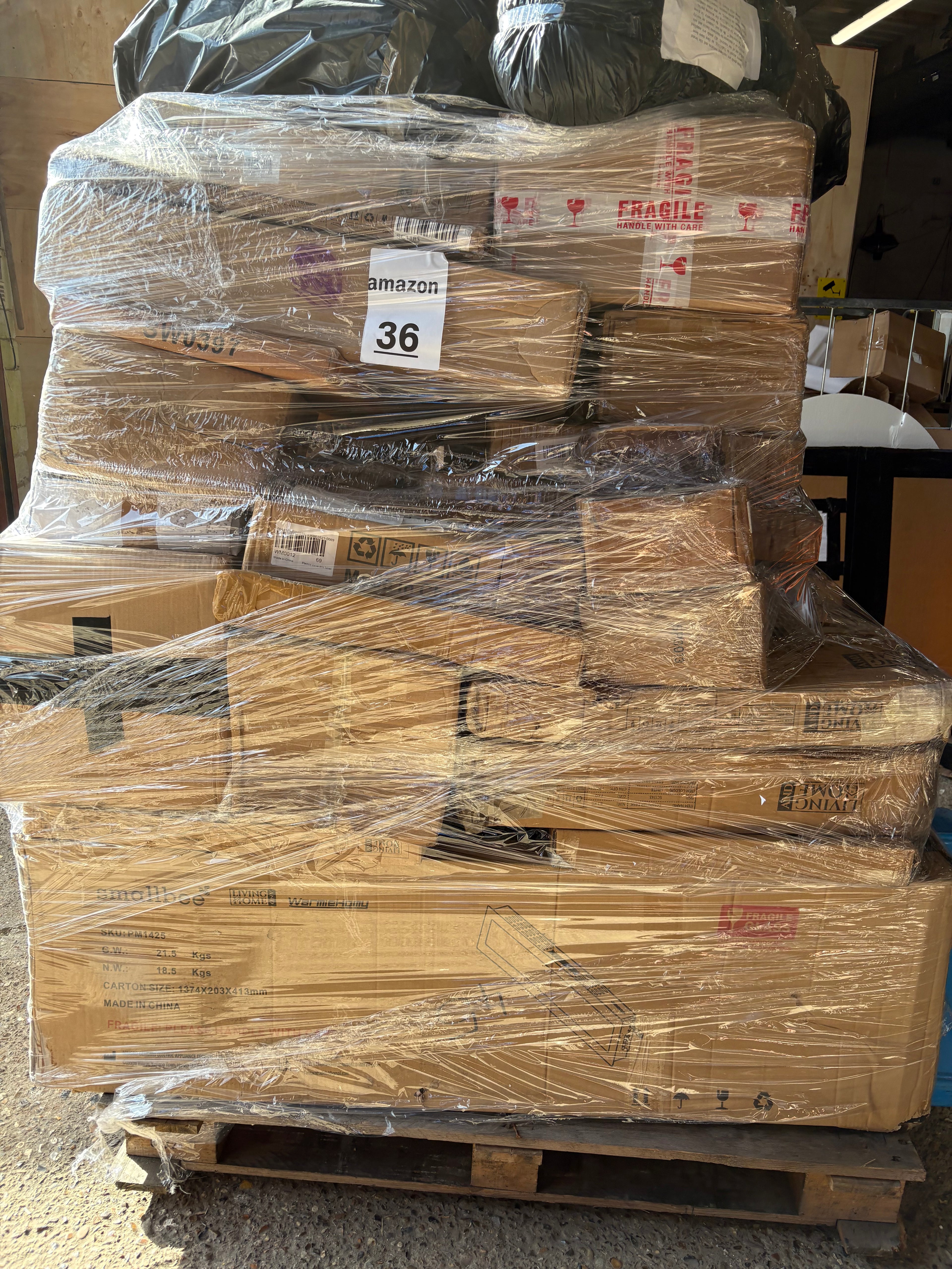 Monster 6.5ft living and home pallets