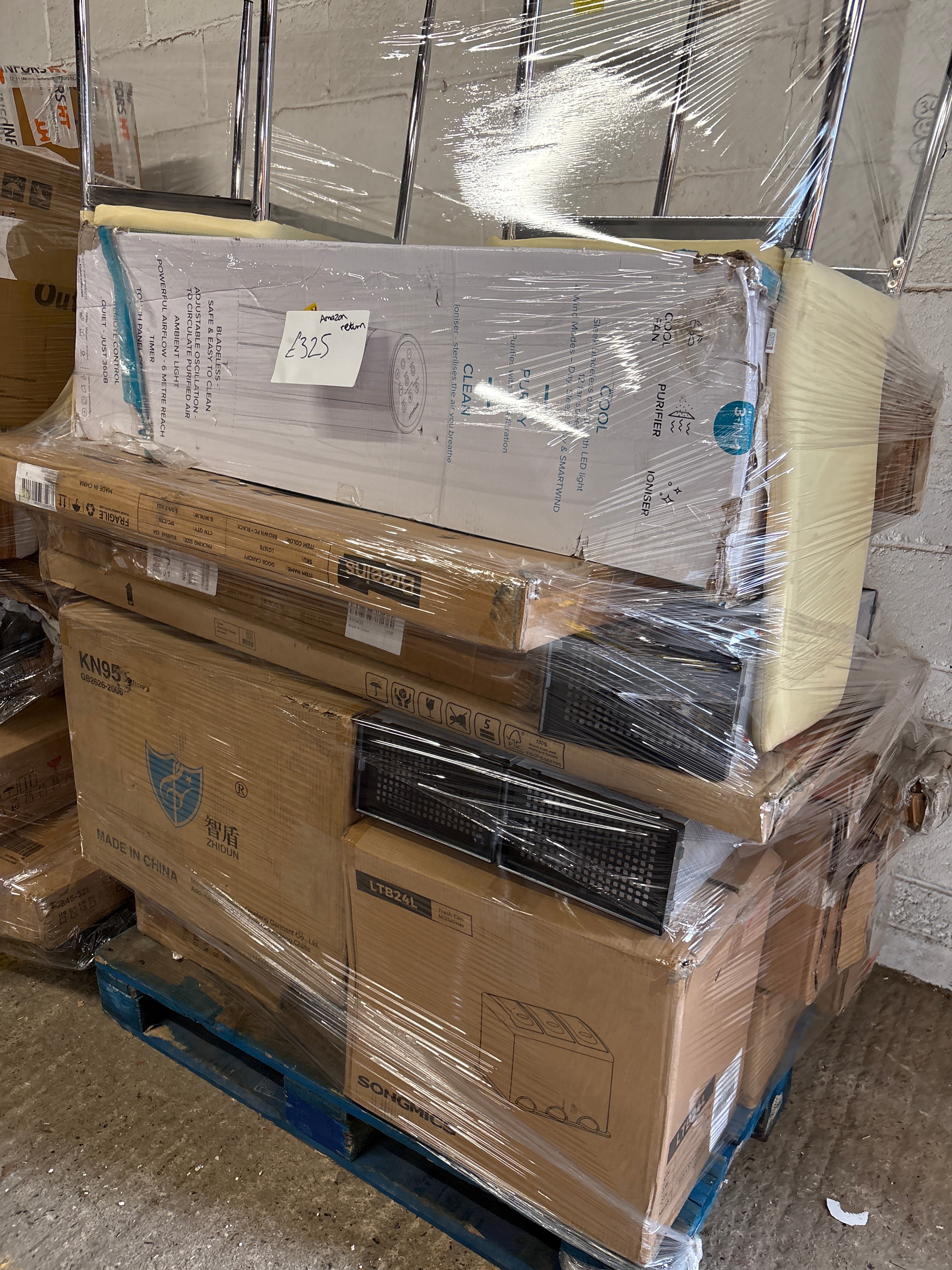 Amazon return/clearance starter pallets