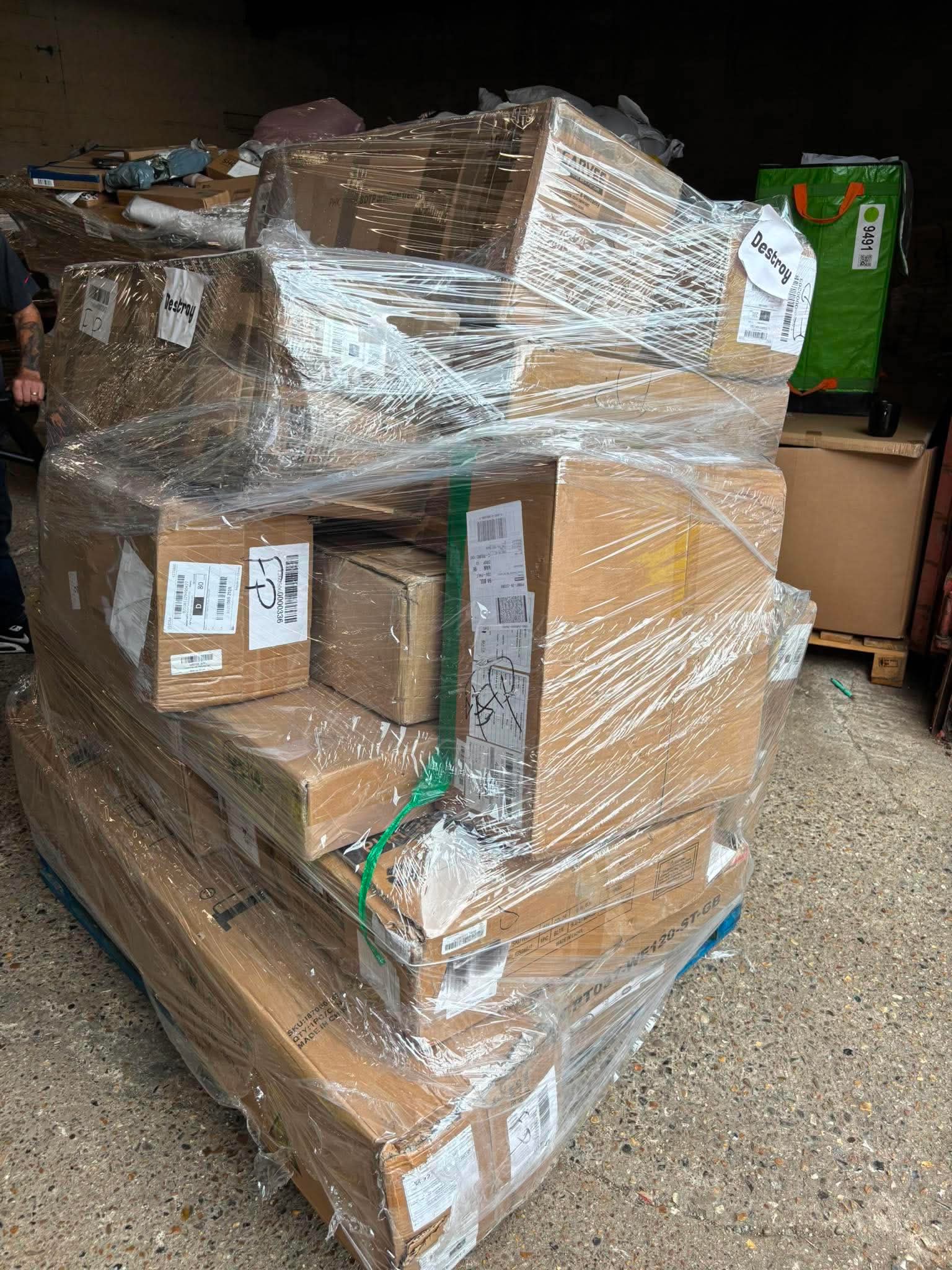 Amazon FBA and return pallets