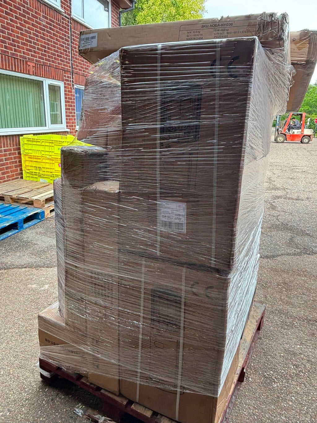 Amazon FBA and return pallets