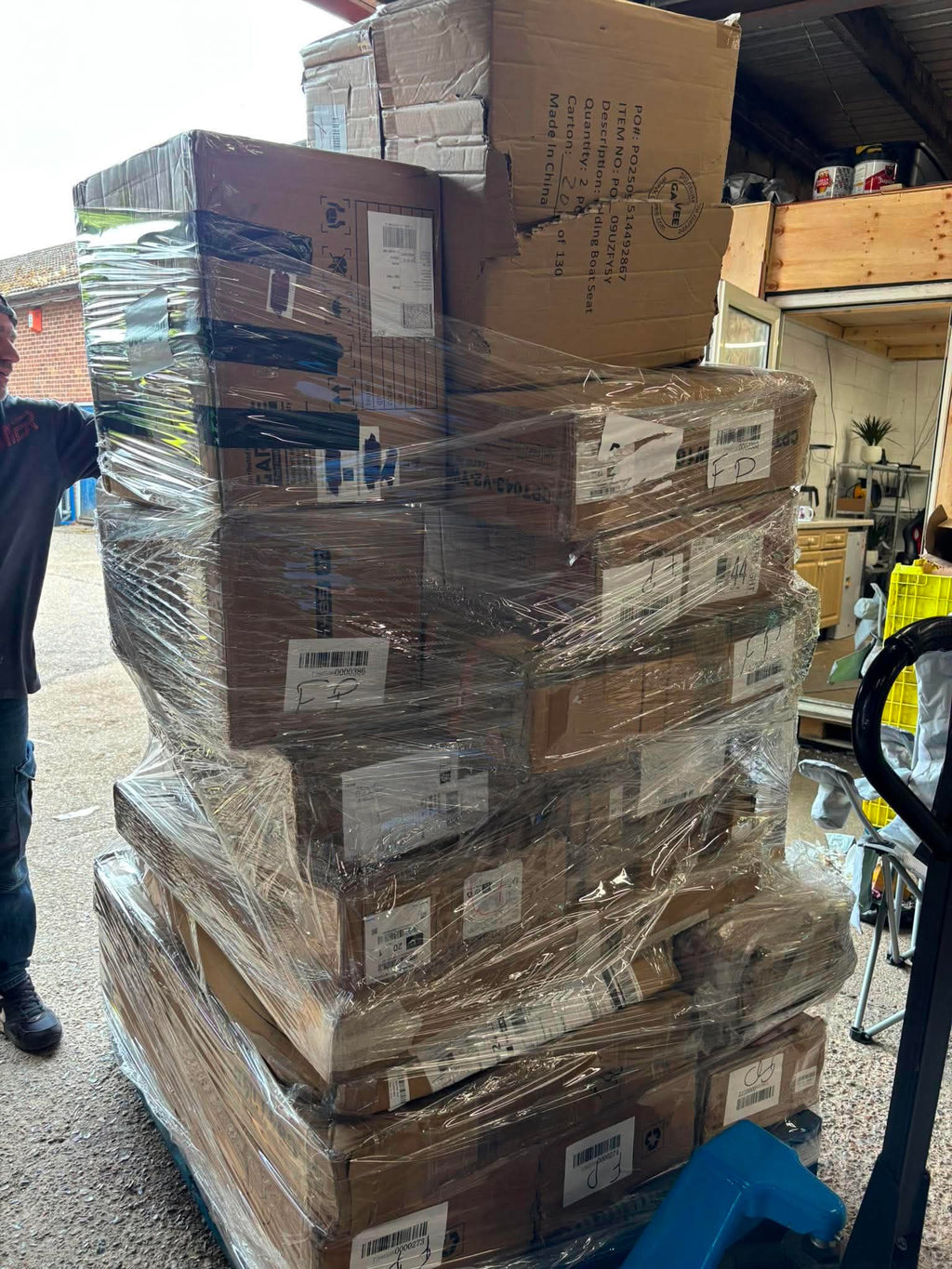 Amazon FBA and return pallets