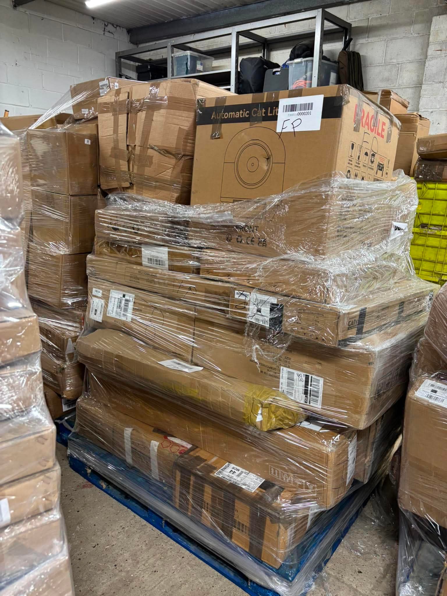 Amazon FBA and return pallets