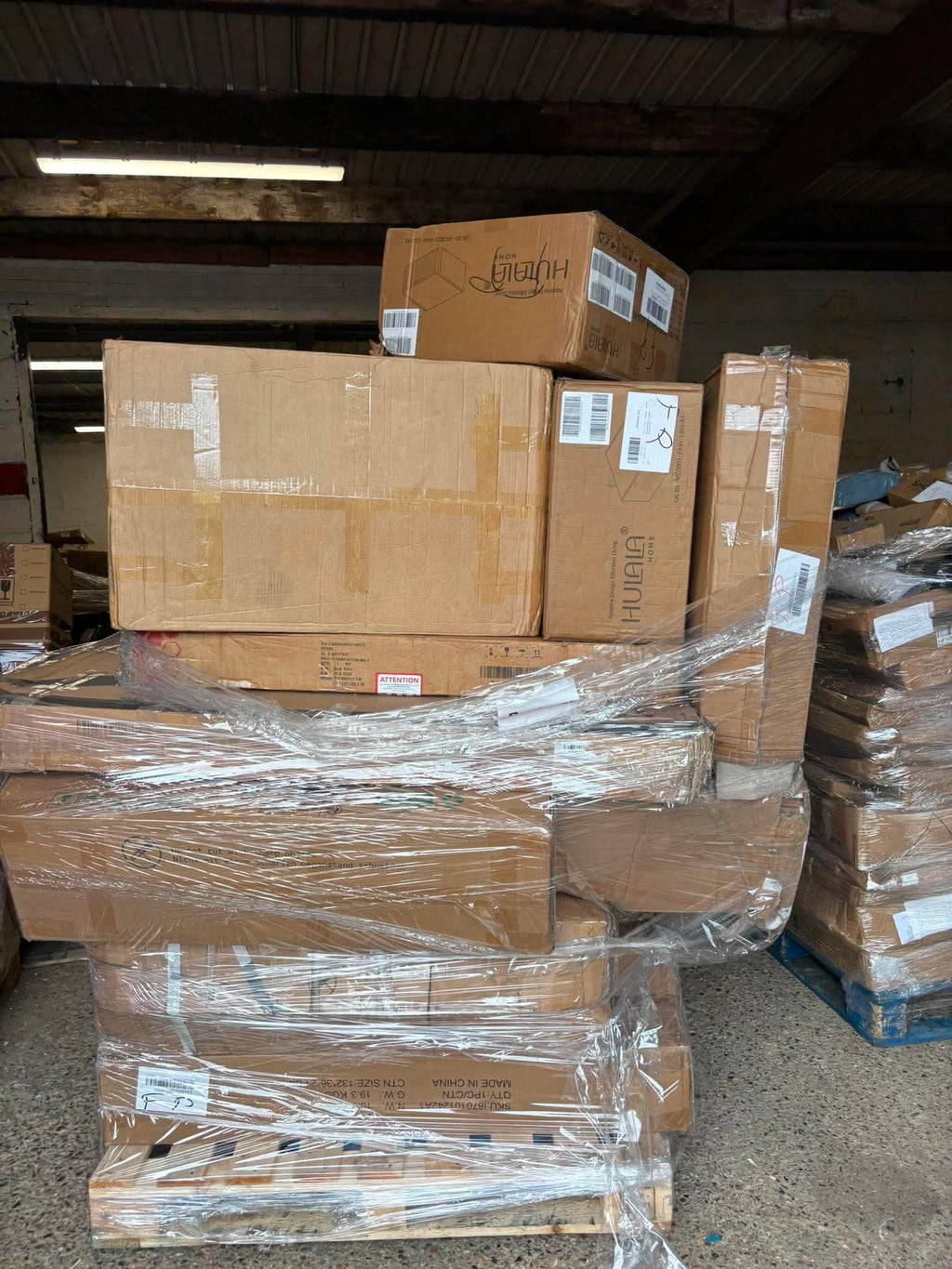 Amazon FBA and return pallets