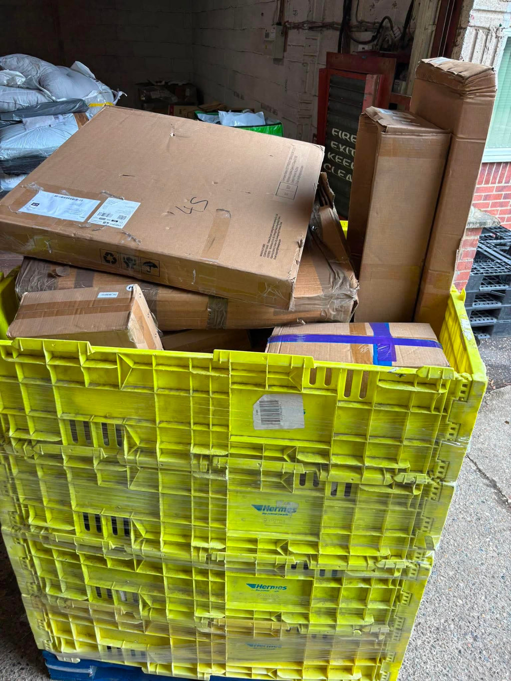 Amazon FBA and return pallets