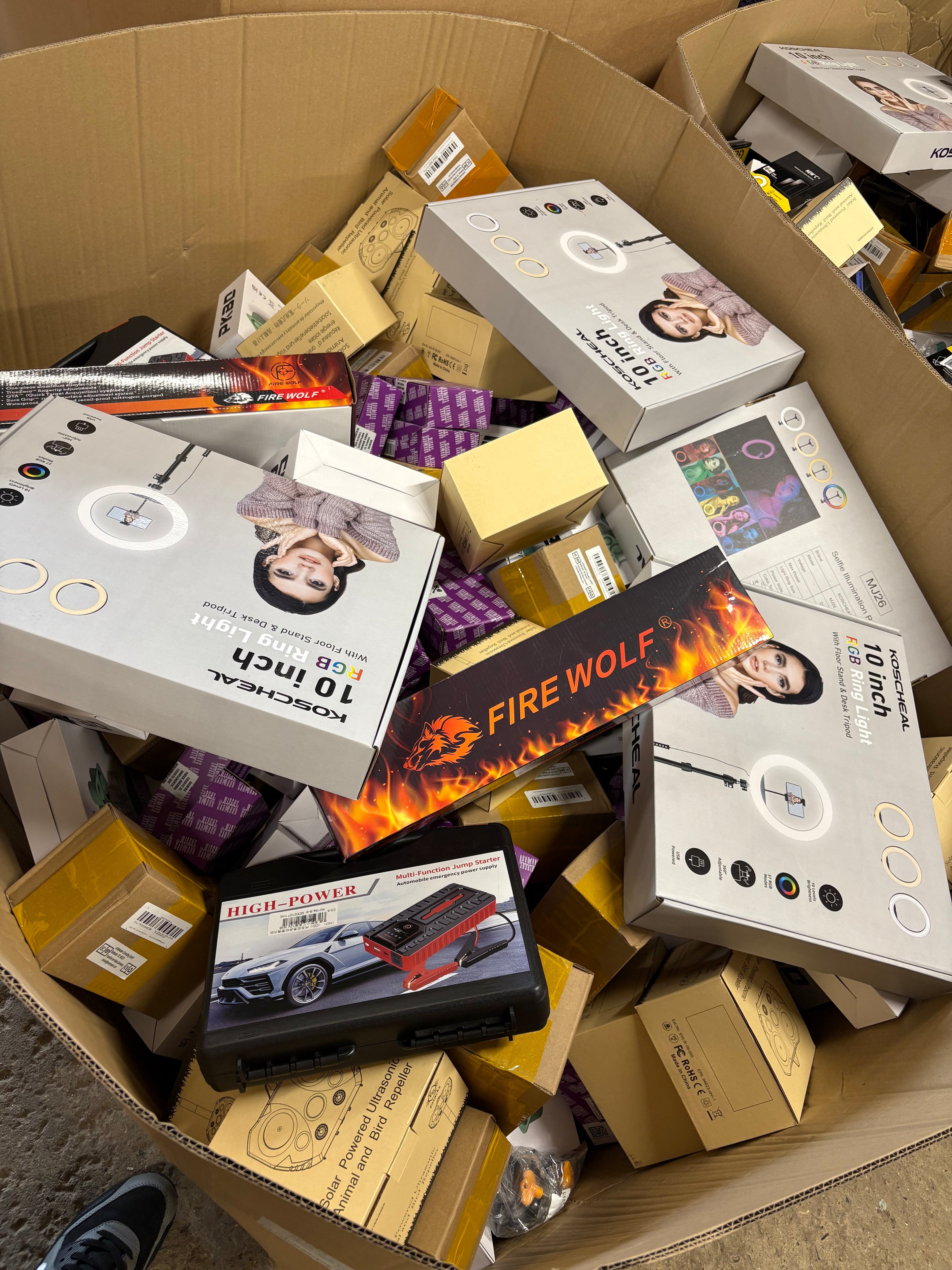 Amazon/Whatnot smalls- Whatnot, ebay, vinted and carbooter reseller pallets