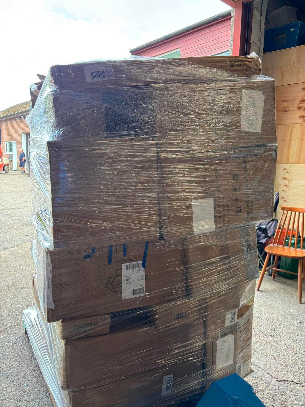 Amazon FBA and return pallets