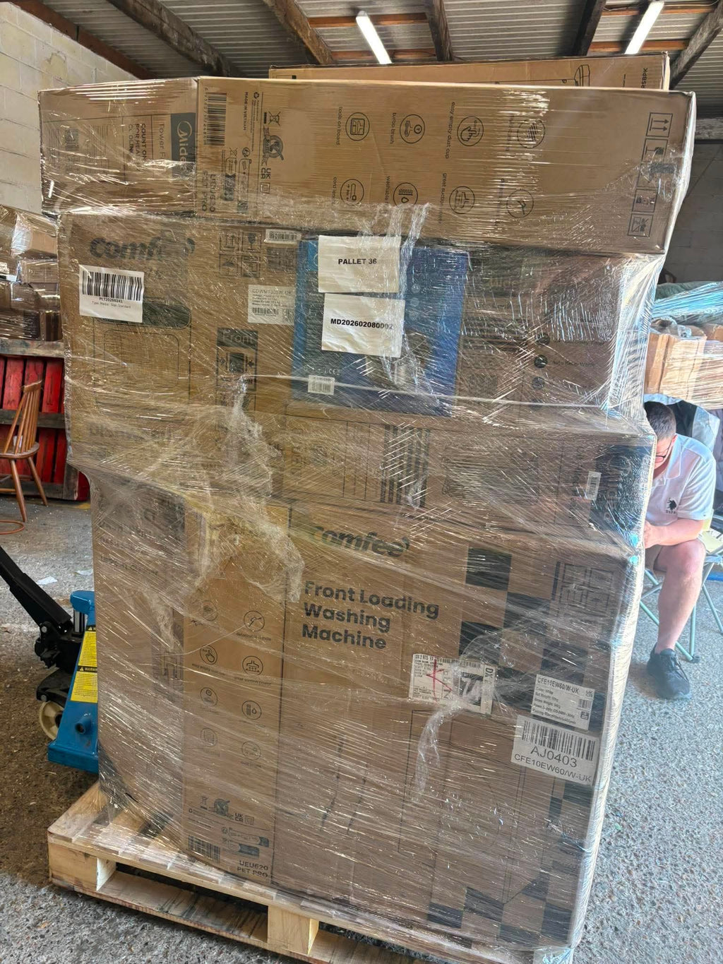 Electrical pallets