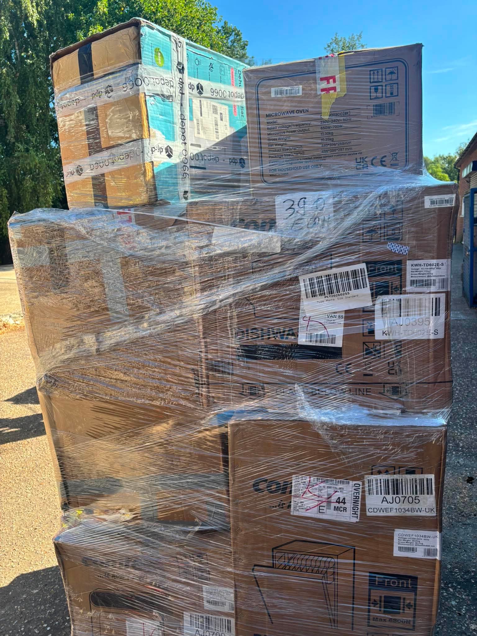 Electrical pallets