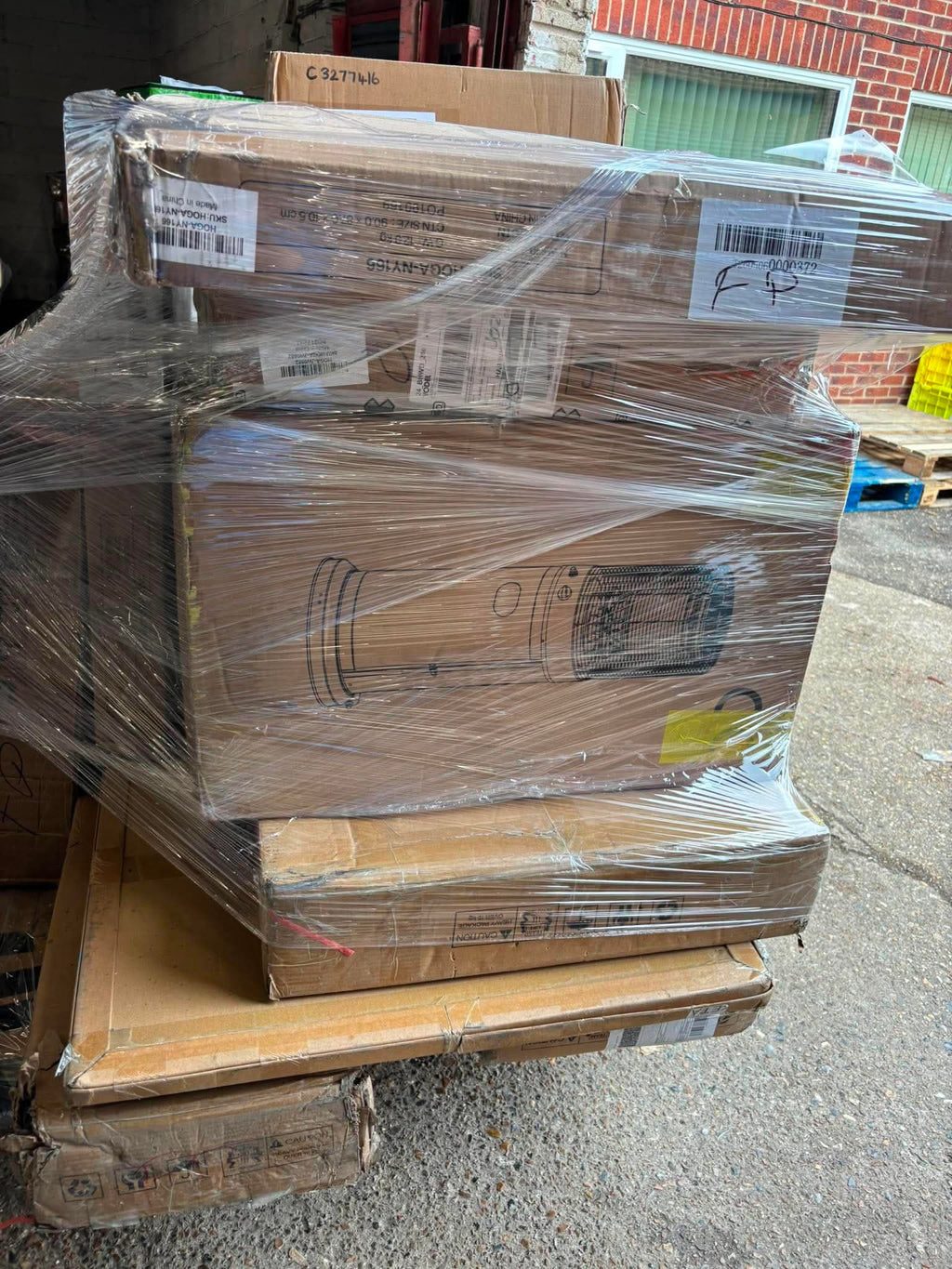 Amazon FBA and return pallets