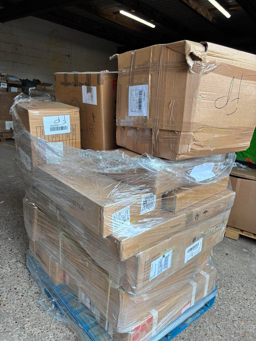 Amazon FBA and return pallets