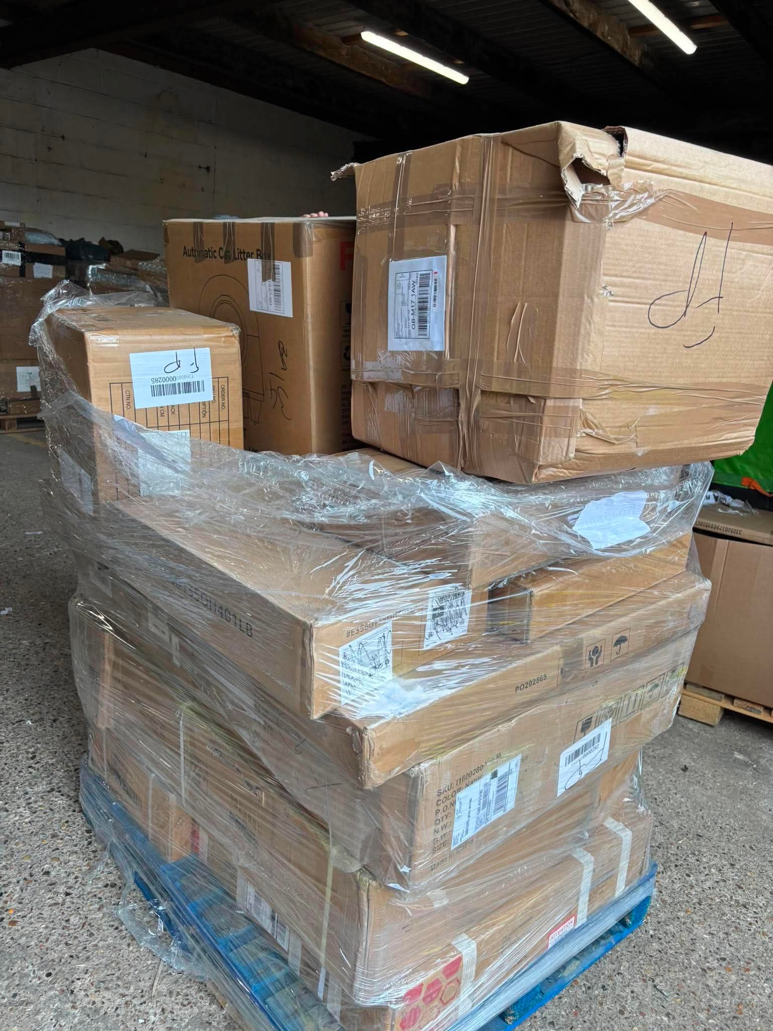 Amazon FBA and return pallets