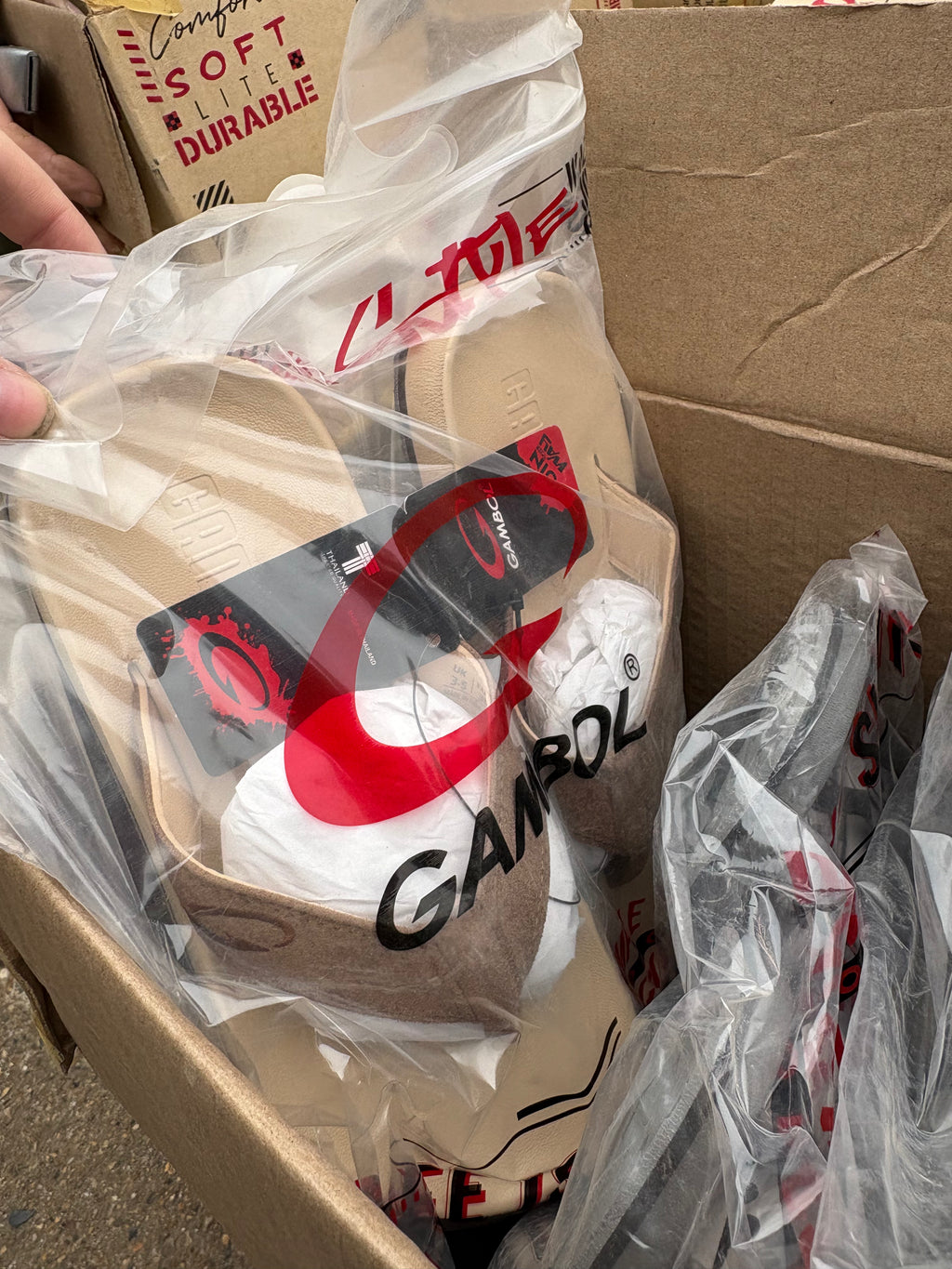 GAMBOL FOOTWEAR PALLETS
